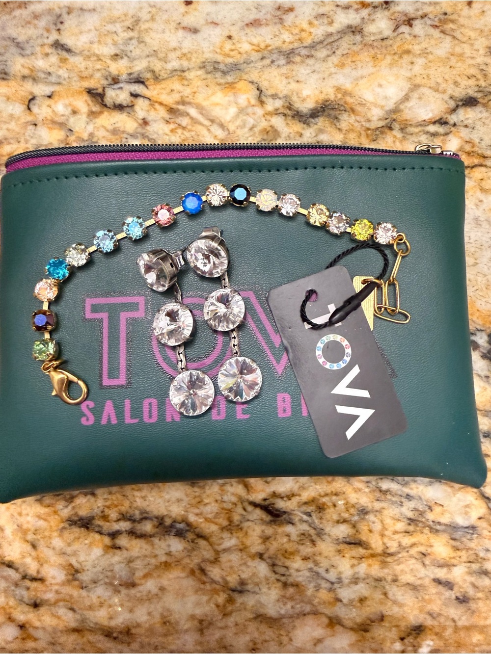 TOVA EARRINGS & BRACELET BUNDLE - Picture 1 of 4